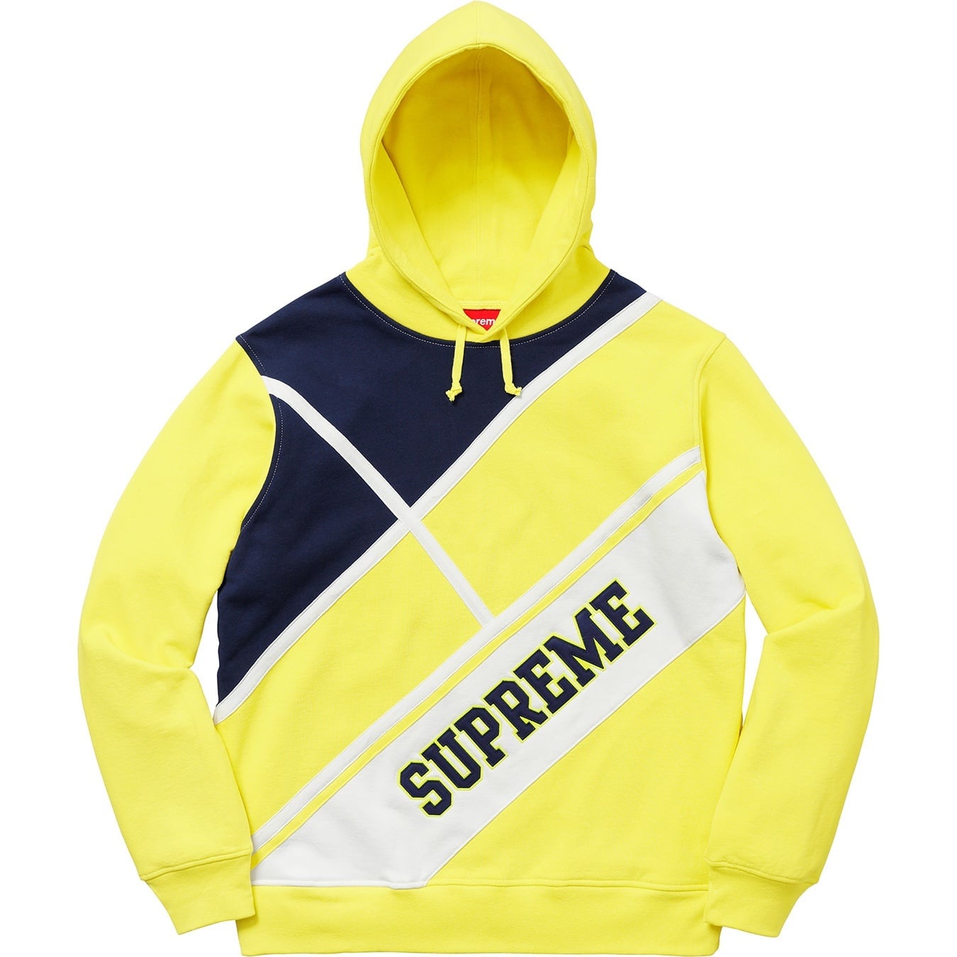 Diagonal Hooded Sweatshirt view 3